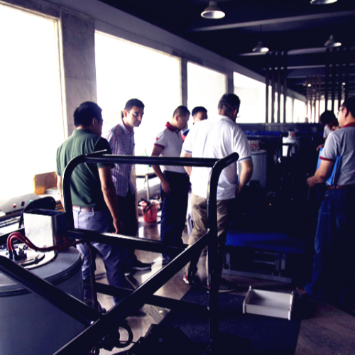 意大利AR公司來我公司考察和指導(dǎo)