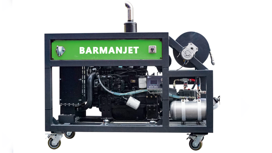 150/200公斤柴油引擎戶外廣場(chǎng)管道疏通清洗機(jī)